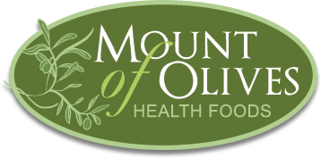 Mount Of Olives Health Foods, logo